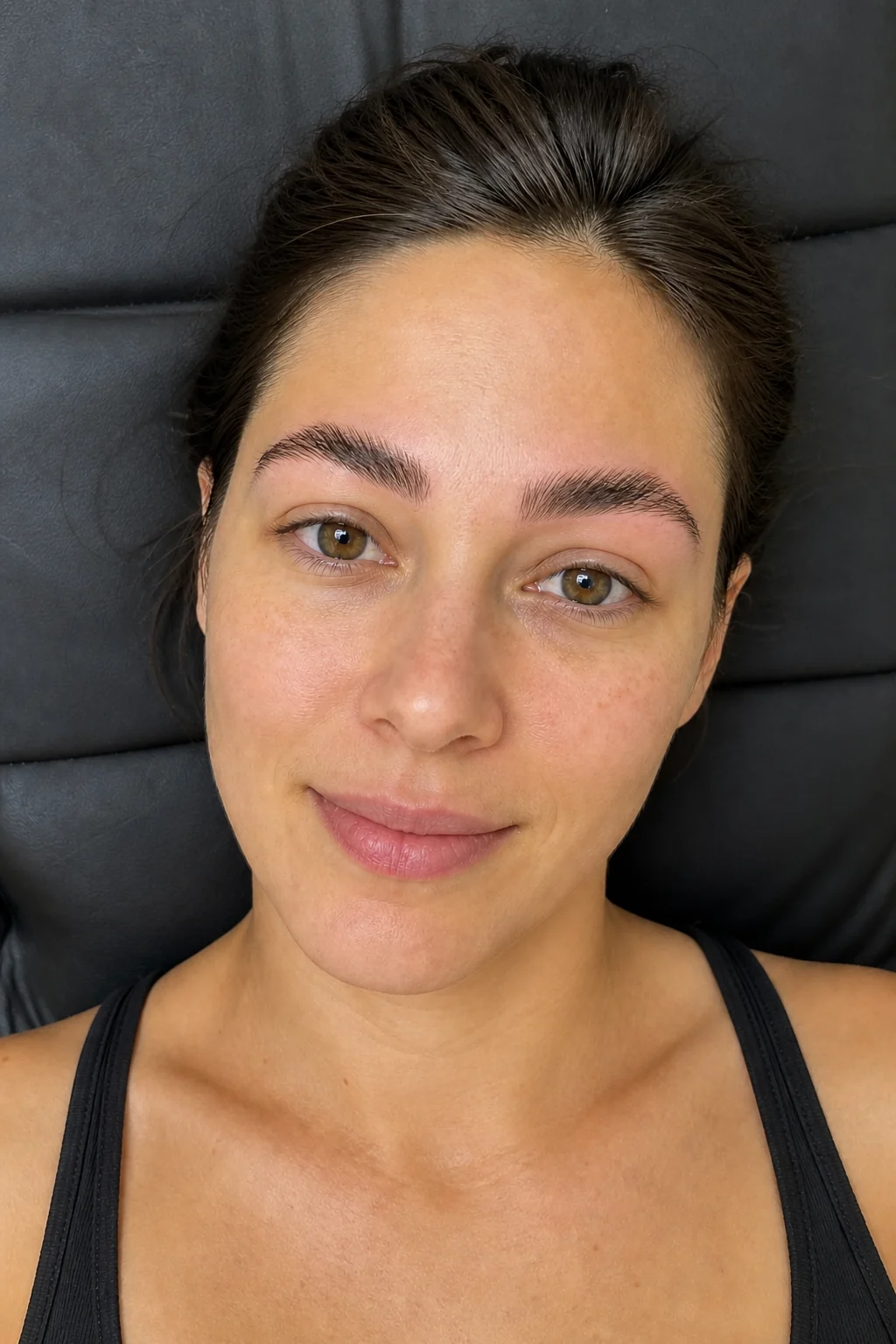 Brows after brow lamination by Nikola