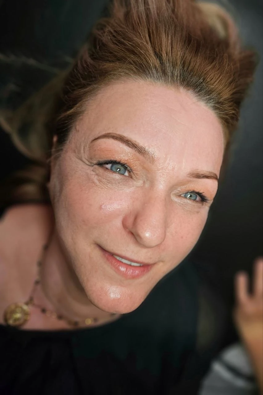 Powder henna brow result after treatment at The Blink Beauty